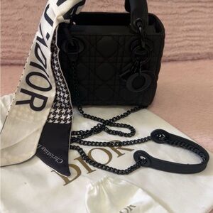 Dior Black Matte Women's Bag
